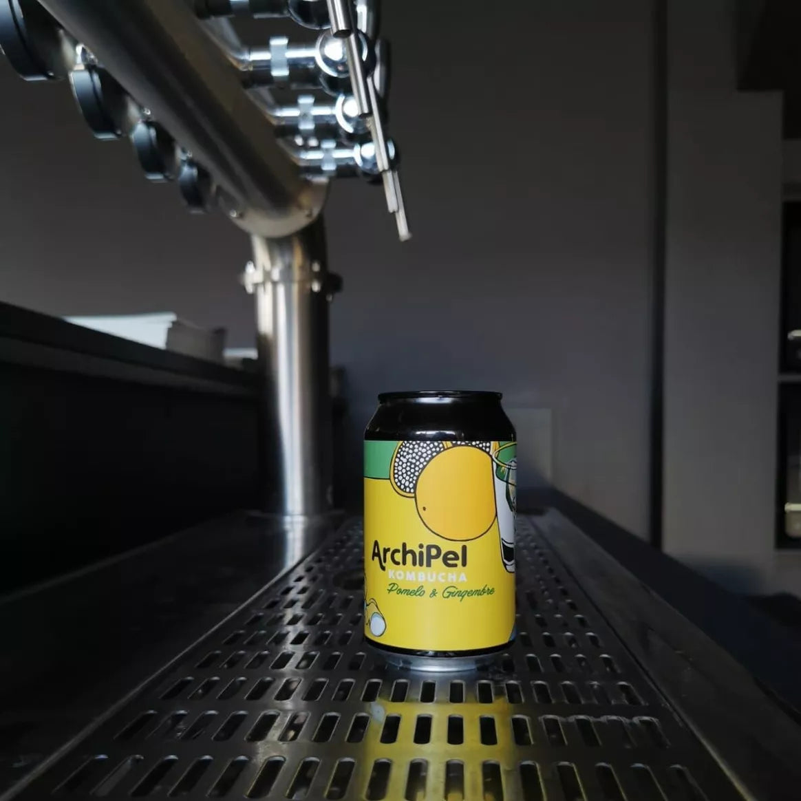 Pomelo-Ingwer-Kombucha - 33cl Dose