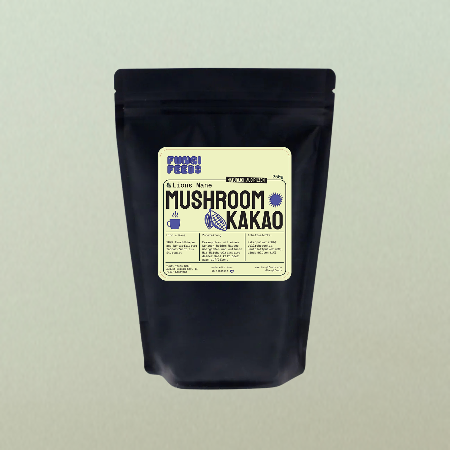 Fungi Feeds Kakao-Lionsmane Mix