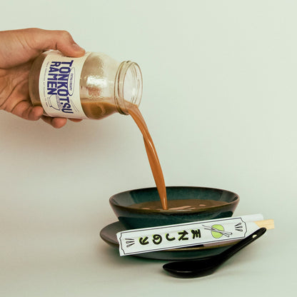 Creamy Tonkotsu Style Mushroom Ramen (2 Personen)