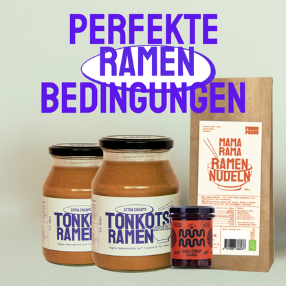 Creamy Tonkotsu Style Mushroom Ramen (2 Personen)